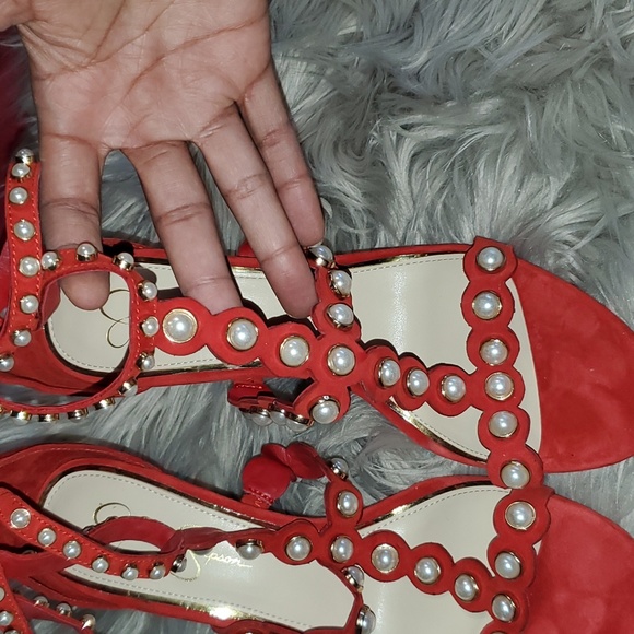 Jessica Simpson Size 12 Embellished heels - Picture 3 of 4